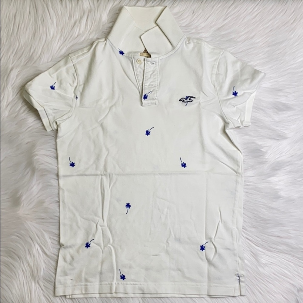 🔵 Hollister Epic Flex Stretch Polo - XS